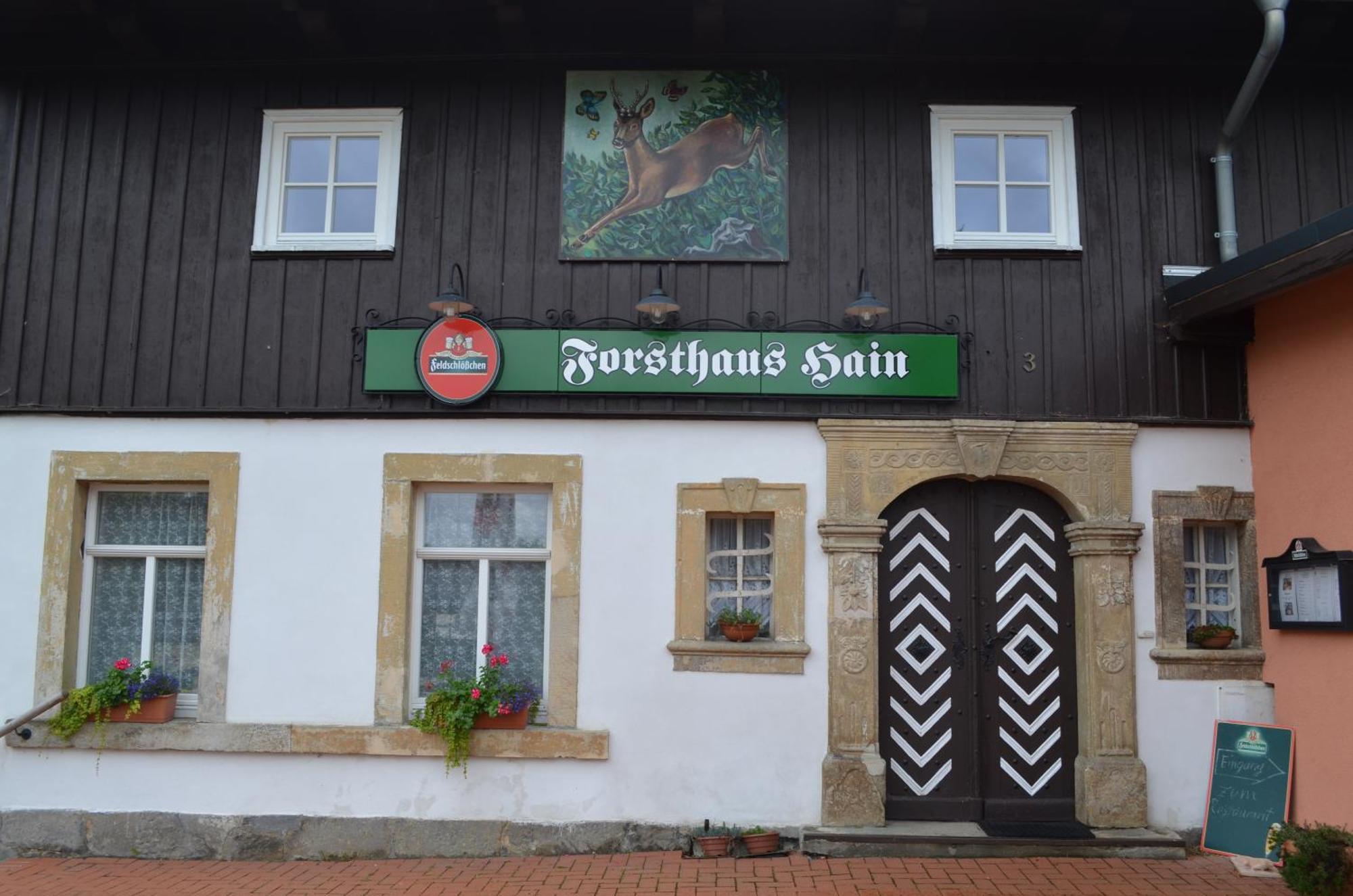 Restaurant & Pension Forsthaus Hain Oybin Zewnętrze zdjęcie